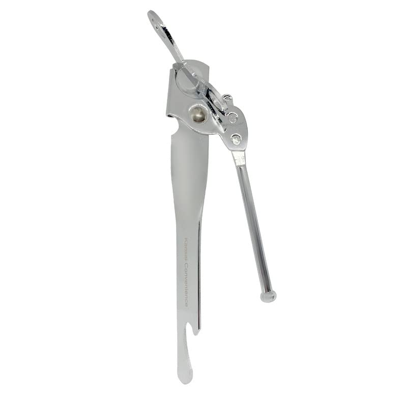 Kansai Convenience 3-in-1 Butterfly Can Opener Stainless Steel Heavy Duty Manual Multipurpose Can Opener Comfortable Handle Easy to Use Ideal for Every Kitchen Camping with Good Grip 2PK - Image 2