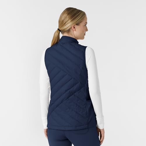 WINK Women's Quilted Scrub Vest3