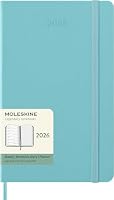 Moleskine - 2026-12 Month Weekly Notebook Hard Cover Diary - Large - Aquamarine