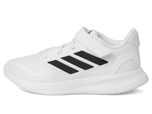 Image of adidas Kids' Marvel Run Falcon 5 Elastic Lace & Strap Shoe