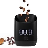 【Precisione per conversione unità/0,1g】 La bilancia da caffè con timer può pesare da 0,2 grammi a 500 grammi. Durante l'uso, posizionarla piatta sul tavolo per evitare errori di misurazione. Il prodotto supporta la conversione unità 