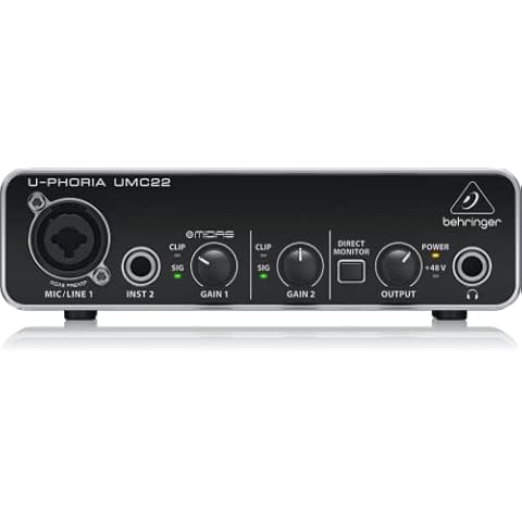 Interfaz de Audio USB UMC22 de Behringer Cover