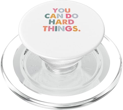 Test Day Teacher You Can Do Hard Things Women Kids PopSockets PopGrip para MagSafe
