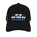 Hit Me with Your Best Shabbat Hanukkah Baseball Cap with Curved Brim and Mesh Outdoor Sun Protection & Breathability Casual Trucker Hat Well-Built and Well-Proportioned Black