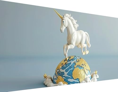 Broderie Diamant Kit Complet 60x120cm, Diamond Painting Adulte 5D et Point de Croix Enfant D-8