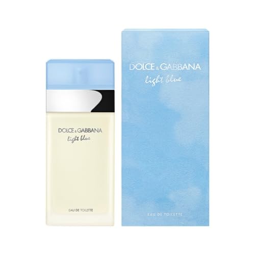 Dolce & Gabbana 175-80318 Fragrance Light Blue Pour Femme EDT Spray 100 ml for Adults, Ideal for Long-Lasting Everyday Fragrance wear, 100 ml, Blue, Light