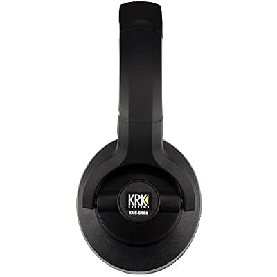 KRK KNS 6402 Studio Mixing/Mastering Headphones, Black (KNS-6402)