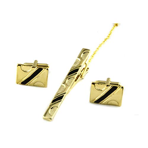 YFQHDD Gepersonaliseerde creatieve herenhemd stropdas clip manchetknopen pak heren zakelijke formele slijtage accessoires accessoires