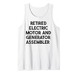 Retired Electric Motor And Generator Assembler