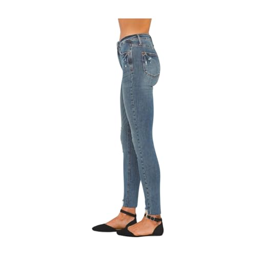 Judy Blue Tummy Control Vintage Wash Skinny Jeans4