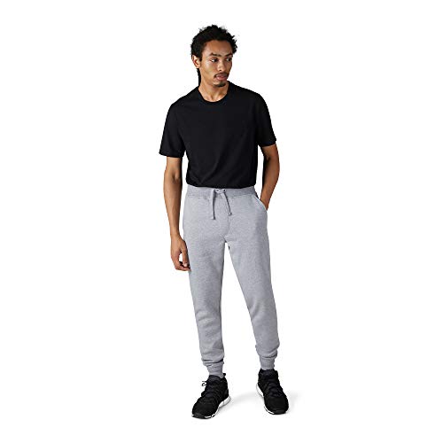 AKADEMIKS Joggers for Men - Stretch Sweatpants | Heather Grey, Large