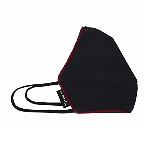 Image of airific by NIRVANA BEING 2.0 N95, FFP2 Washable and Reusable Mask for Adults | Anti Pollution Mask | Tested at International Labs Nano Technology Filter