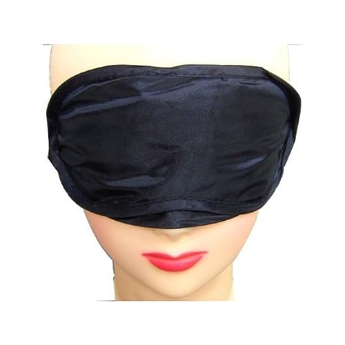 10個 アイマスク eye mask eye patch sleep mask sleeping mask スリープマスク Black GARVALON
