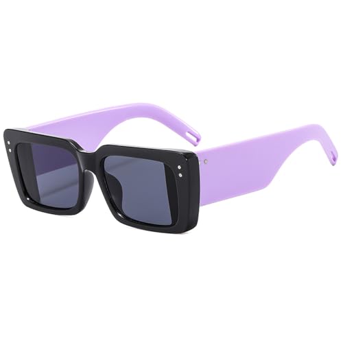 Lunettes de soleil rétro grand cadre contre l'éblouissement UV400 pour femmes et hommes