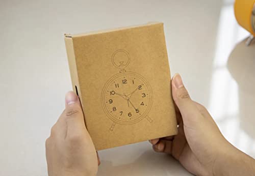 Shisedeco Analog Round Alarm Clock Battery Operated With Nightlight, Non Ticking Silent Retro Crescendo 4 Inches Small Simply Design Table/Desk Clock For Bedroom Living Room For Kids (Pink) #TOP5