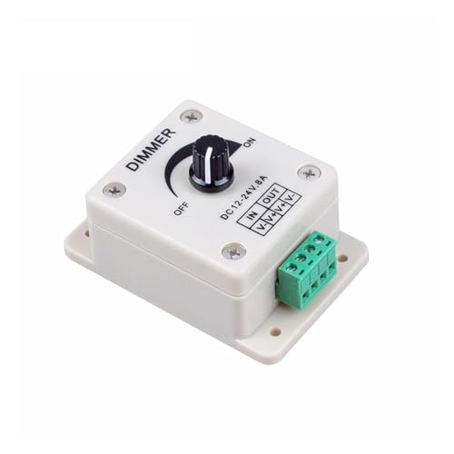 Interruptor regulador LED 12V 24V 8A para evitar deslumbramientos en vitrinas 5