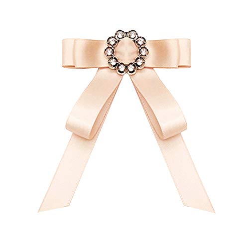 BlouseHouse リボンタイ 制服小物 レディース アクセサリー 制服リボン 変装 コスプレ 女子高校生 OL 通勤 通学 オシャレ 全6色 ベージュ