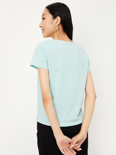 Image of Max Plus Size Women Solid T-Shirt