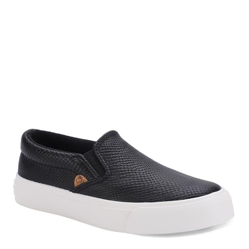 Lamo Piper Kids Kid's Casual Shoe - Black Snake, 12Y
