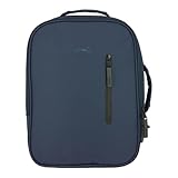 Unipapel - Mochila Ordenador Portátil 15,6 Pulgadas, Galgo Business Azul Navy, 40 x 30 x 13 cm, PU Impermeable Repelente al Agua, 10 Bolsillos, Hasta 15 kg, Oficina, Universidad y Viajes