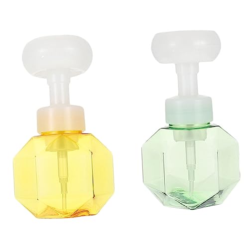 Mikikit 2Piezas Espumantes para Jabón De Mano De Forma De Flor para Cosméticos