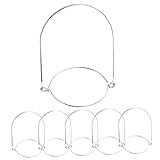 Cabilock 6Stücke Mason Glasgriff Für Öffnung Langlebig Praktisch Zum Aufhängen An Bäumen Oder Haken Glatte Kanten Für Sicheren Gebrauch