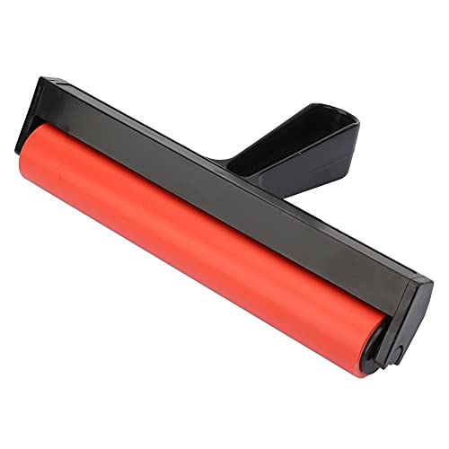 Rubber Brayer Roller, Art Ink Anti Skid Painting Printmaking Roller Stamping Tool Speedball Brayer for Craft 10/15 / 20 CM (20cm)