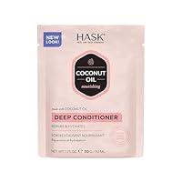 HASK Coconut Nourishing Deep Conditioner Treatment for all hair types, colour safe, gluten-free, sulfate-free, paraben-free - 1 50mL Packette