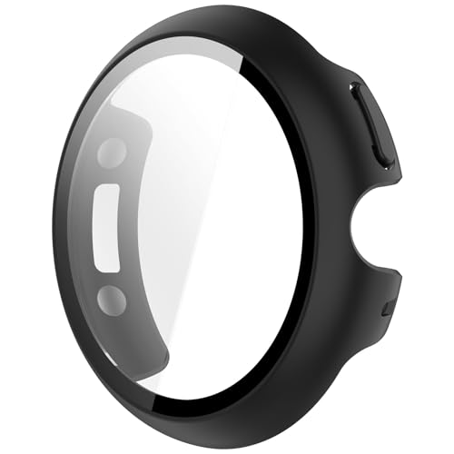 [AGENIUS] For Pixel Watch4 P[X Watch 4 Jo[ n[hP[X KX KXtBt Sʕی tیP[XsNZ EHb`4 45mm PF/NA tB(ubN)