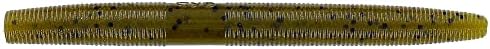Yamamoto 9S-10-297 Senko, 4-Inch, 10-Pack, Green Pum-Packin W/Black