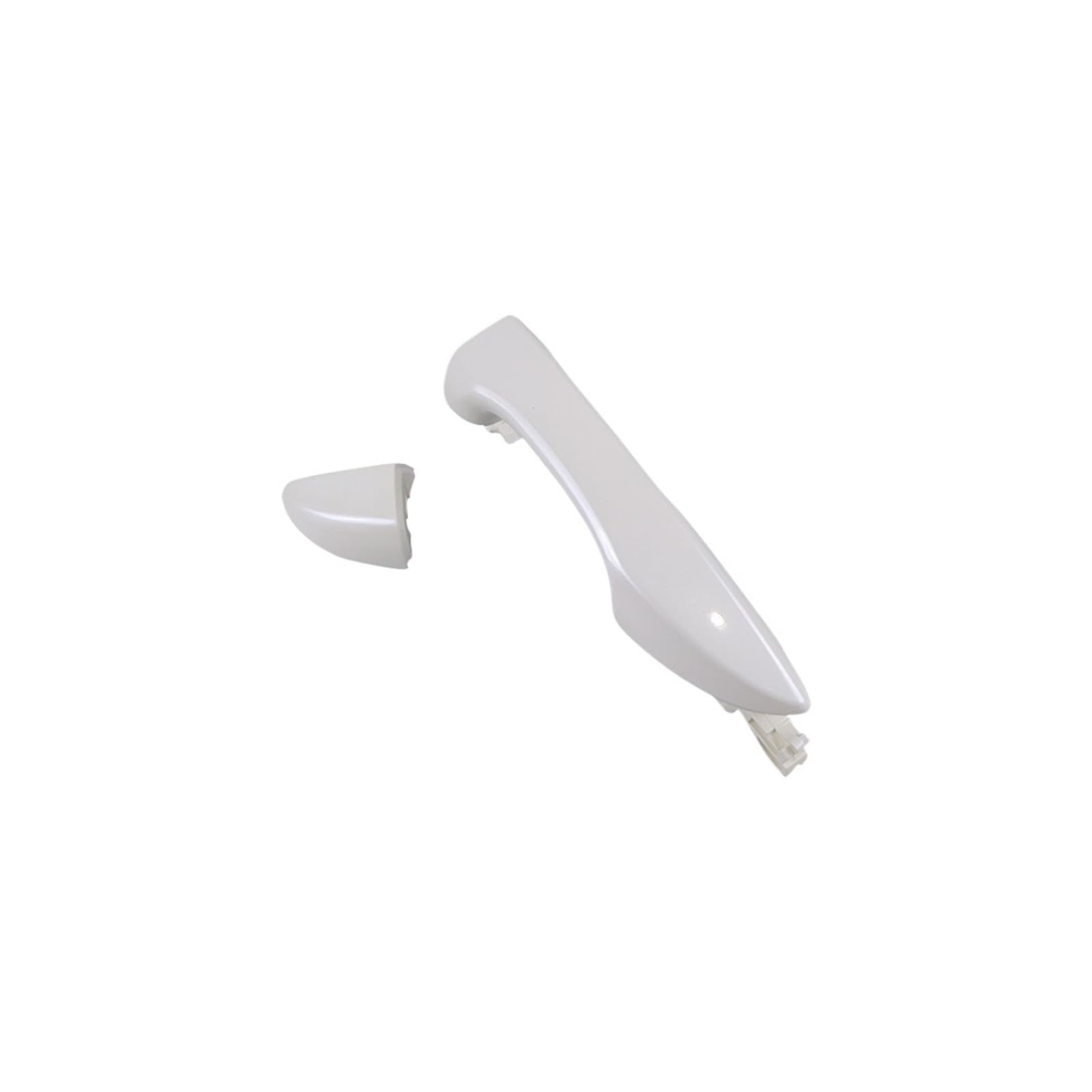 Lsdsaaza Rear Right Sliding Exterior Handle For Toyota For Corolla 2014-2018 Driver Front Rear Side Outer White Door Handle(Rear Right)
