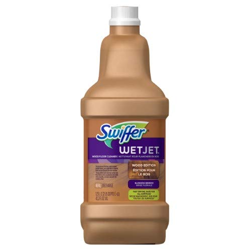 Swiffer Wetjet Wood Floor Cleaner Solution Refill Inviting Home Scent (Pack of 2)