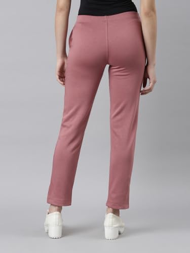 Image of GO COLORS Solid Ultra Warm Kurti Pant for Women | Mid Rise, Warm tech