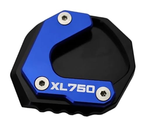 Accessoires béquille Transalp 750 XL : plaque support élargisseur CNC 2023 2024