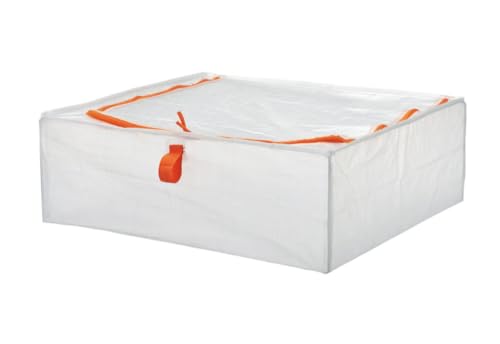 IKEA Parkla Storage Case, 55X49X19 Cm (22X19X7, Polypropylene),Transparent