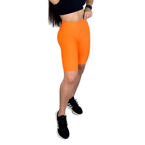 Bermuda Feminina Cintura Alta Antiatrito, Ciclista, Corrida, Caminhada, Academia, Treino, Fitness (P