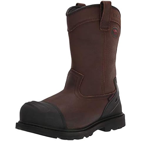 Avenger Work Boots Hammer A7876 Men's Carbon Toe EH PR Waterproof Wellington Work Boots, 12 6E Cover