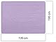 Emily´s Check Leichtsteppbett - Kinderdecke - Krabbeldecke - Picknickdecke 1585.2302, 100 x 135 cm, Flieder