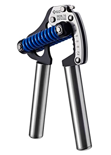 GD IRON GRIP 70(S) 調節可能なハンドグリップストレングスナー 44~152ポンド 握力トレーナー プレミアム 前腕強化ハンドグリッパー 握力強化 GD IRON GRIP 70(S) 調節可能なハンドグリップストレングスナー 44~152ポンド 握力トレーナー プレミアム 前腕強化ハンドグリッパー 握力強化