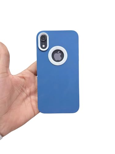Image of Premium Candy Case for iPhone XR | Soft TPU Slim Back Cover | Shockproof Protective Case with Camera Guard | Lightweight Anti-Slip Grip Phone Cover - Blue
