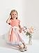 Sinhoon Toddler Girl Tulle Dress Summer Ruffle Sleeveless Baby Girl Fashion Casual Dresses(Pink 2,6T)
