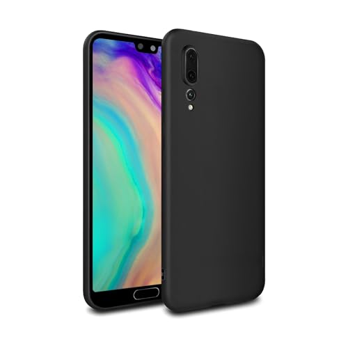GiiKa für Huawei P20 Pro Hülle Silikon Ultra Dünne Handyhülle für P20 Pro Case Kratzfeste Soft TPU Stoßfeste Ganzkörper Telefonhülle Kompatible mit P20 Pro Huawei Schutzhülle Schwarz