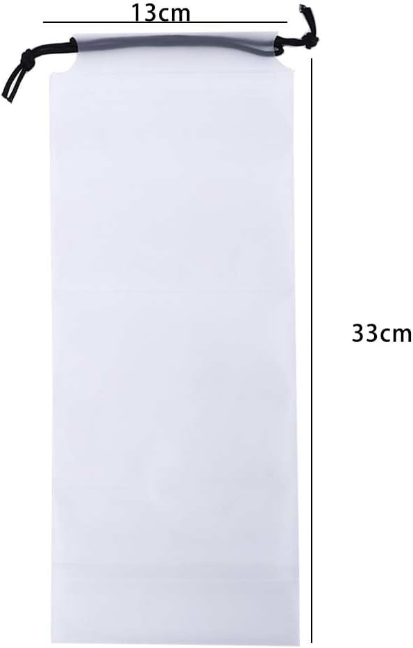 Vctitil 5 Pcs Translucent Umbrella Drawstring Bag Portable Folding Umbrella Organizer Reusable Umbrella Carry Bag For Home Outdoor - Image 3