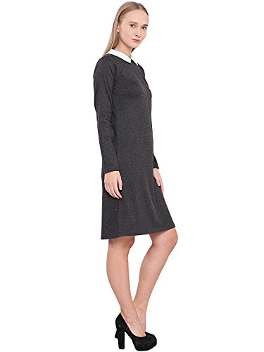 Image of Miss Chase Women's Cotton Collared Shift Dress