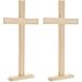 Cruces de madera para manualidades, cruz de madera (20 cm, 2 unidades)