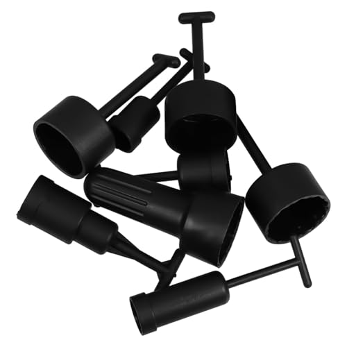 MERRYHAPY 8Pcs Socket Ring Removal Tool for Light Fixtures Lamp Shade Holder Replacement Tool for Easy Installation and Maintenance