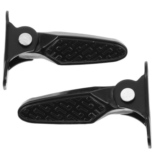 HOLIDYOYO Rear Foot Peg Pedal Replacement for Mountain Bike Electric Car Foot Peg Passenger Rear Footrest 1 Pair 4.72 X 2.75 X 1.57 in Cycling Accessory