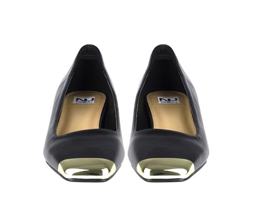 Ninety Union Eagle Metallic Heel Cap Toe Flat2