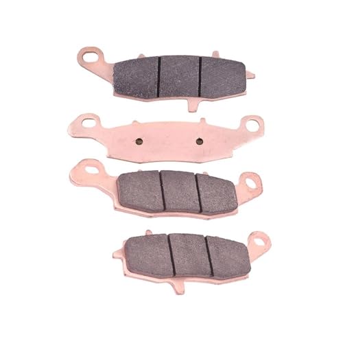 Plaquettes de frein en cuivre pour moto VN800 et VN1500 assurant une endurance maximale