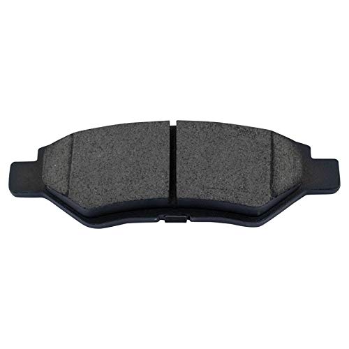 Image of TRQ Rear Brake Pad and Rotor Set Ceramic Rotors Compatible with 2009-2014 Cadillac CTS